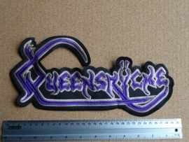 QUEENSRYCHE - OLD LOGO ( PURPLE/YELLOW )