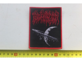 BLOOD INCANTATION - INTERDIMENSIONAL EXTINCTION ( RED BORDER ) WOVEN
