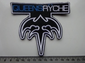 QUEENSRYCHE - BLUE/WHITE EMPIRE LOGO