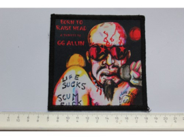 GG ALLIN - BORN TO RAISE HELL ( PRINT )