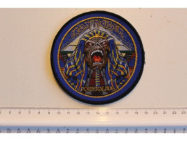 IRON MAIDEN - POWERSLAVE ( BLACK BORDER ) WOVEN 6