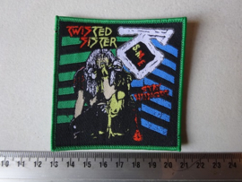 TWISTED SISTER - STAY HUNGRY GREEN BORDER