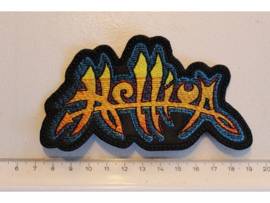 HELLION - YELLOW/BLUE NAME LOGO