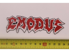 EXODUS -  RED/WHITE NAME LOGO