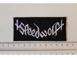 SPEEDWOLF - WHITE NAME LOGO