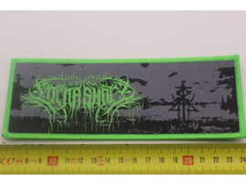 LORNA SHORE - IMMORTAL ( GREEN BORDER ) WOVEN STRIPE