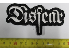 DISFEAR - WHITE NAME LOGO