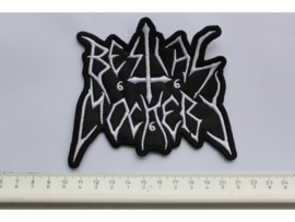 BESTIAL MOCKERY - WHITE NAME LOGO