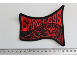 EARTHLESS - RED NAME LOGO