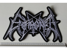 ENTHRONED - WHITE NAME LOGO