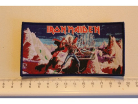 IRON MAIDEN - THE PANTHOM OF THE OPERA ( BLUE BORDER ) WOVEN