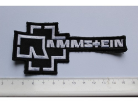 RAMMSTEIN - WHITE NAME LOGO