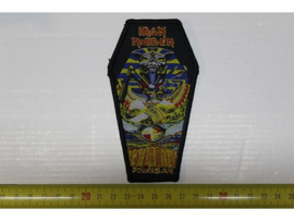 IRON MAIDEN - POWERSLAVE ( BLACK BORDER ) WOVEN