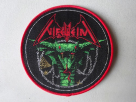 NIFELHEIM - SATANATAS ( RED BORDER ) WOVEN