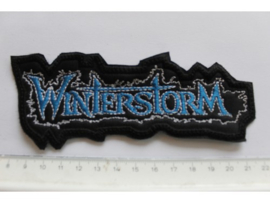 WINTERSTORM - BLUE/WHITE NAME LOGO