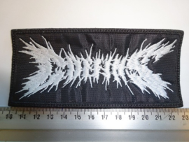 COFFINS - WHITE NAME LOGO