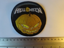 HELLOWEEN - PUMPKIN + WHITE NAME LOGO