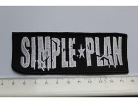 SIMPLE PLAN - WHITE NAME LOGO