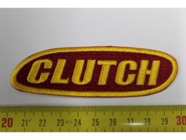 CLUTCH - YELLOW NAME LOGO  ( YELLOW BORDER )