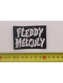 FLEDDY MELCULY - WHITE NAME LOGO