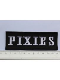 PIXIES - WHITE NAME LOGO