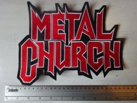 METAL CHURCH - RED/WHITE LOGO