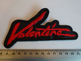 VALENTINE - RED NAME LOGO