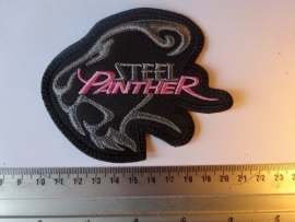 STEEL PANTHER - GREY/PINK LOGO