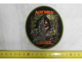 ACID WITCH - EVIL SOUND SCREAMERS ( GREEN BORDER ) WOVEN
