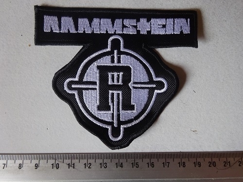 RAMMSTEIN - 1ST CD LOGO, Patches