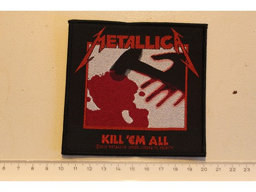 METALLICA - KILL EM ALL ( WOVEN ), Patches