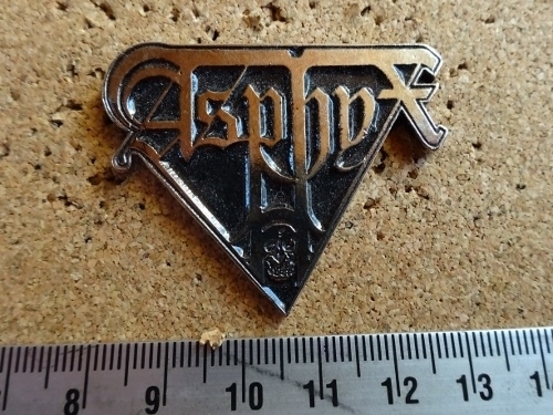 ASPHYX - NAME LOGO | Metal Pins | Riffs Merchandise