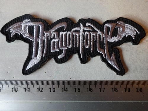 DRAGONFORCE - WHITE LOGO | Patches | Riffs Merchandise