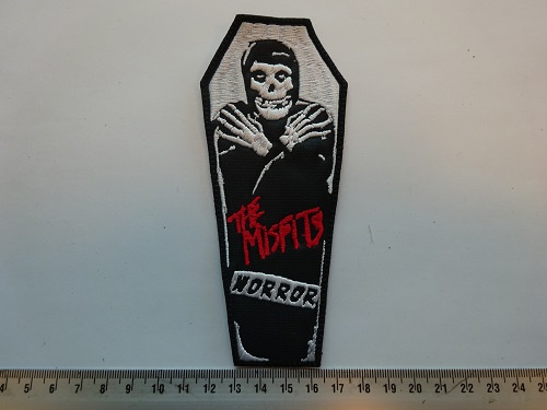 Misfits Coffin Woven Patch