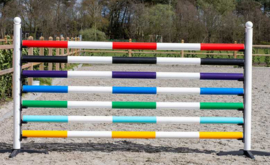 Springbalk kunststof 300cm met houten kern