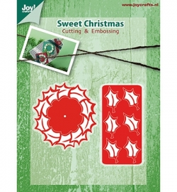 6002/2039 Cutting & Embossing - Christmas Wreath