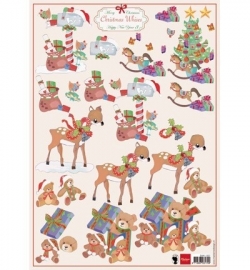 Marianne Design Christmas Wishes 3 EWK1207