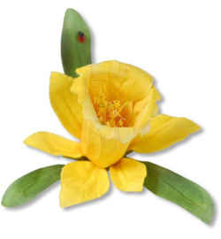 Sizzix - Die - Thinlits - Susan`s Garden - Flower Daffodil 658414