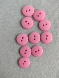 Roze knoopjes 15mm - 100 stuks