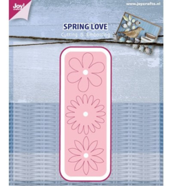 6002/0437 - Cutting & Embossing Stencil - Spring Love