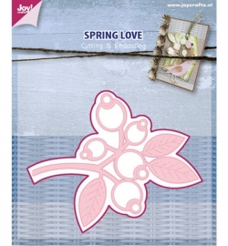 6002/0438 Cutting & Embossing Spring Love Mery's