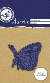 Aurelie snij & embossing stencil-Vlinder 1 AUCD1004