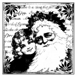 Crafty Individuals CI-136 Christmas Santa Smiles