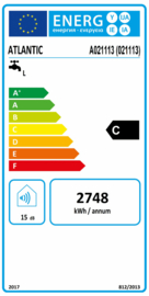Elektrische boiler 75L Atlantic Chaufféo - verticaal