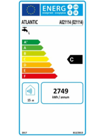 Elektrische Boiler 100L Atlantic Chaufféo - verticaal