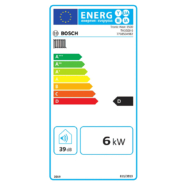 Bosch TH3500 6 elektrische ketel 6 kW
