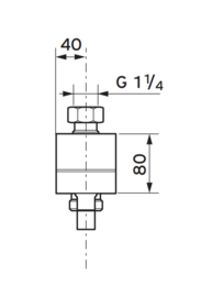 Vaillant evenwichtsfles WH-35