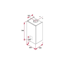 CV-ketel 20 kW Bulex ThemaPlus Condens MA 20/26 CS