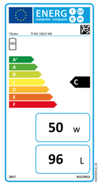 CV-boiler Bulex 100L WE 100 ME - Wandmodel
