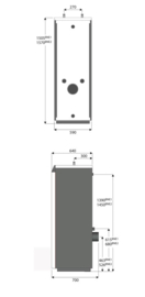 ACV mazoutcombiketel 41 kW ww 32.4 kW + 120 liter